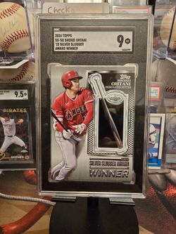 2024 Topps Shohei Ohtani Silver Slugger Award Winner Patch #SS-SO – SGC 9 Mint