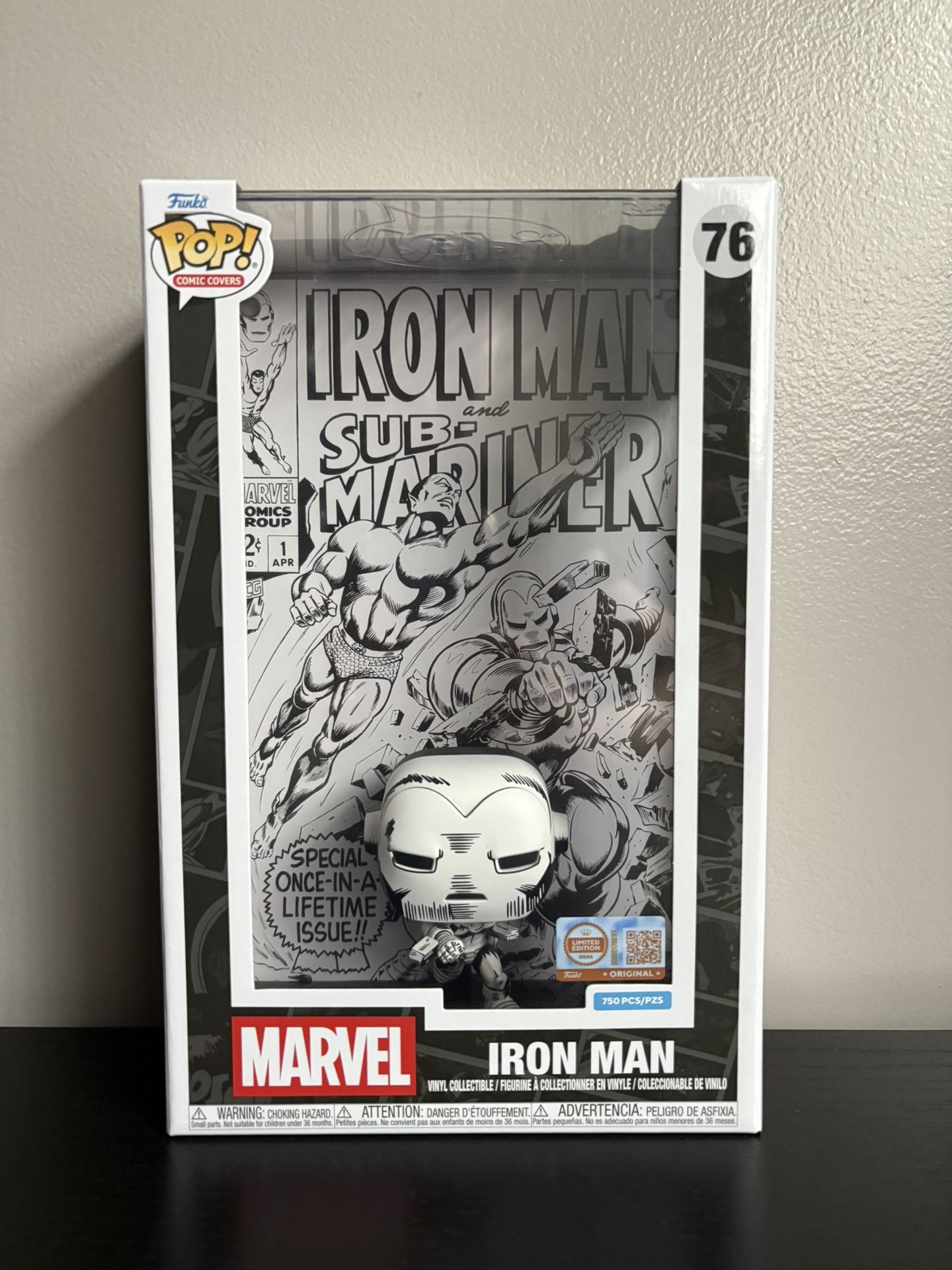 Marvel Iron Man and Sub Mariner Funko Pop