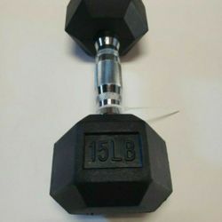 15 Lb Dumbbell 1 Available , Please Read