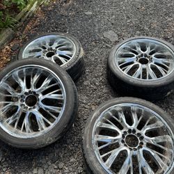 6 Lugs Universal Rims And Tires 6x5.5