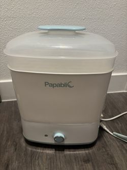 Baby Bottle Steamer Papablic Sterilizer Pacifier Bottles 