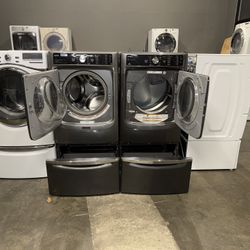 MAYTAG XL CAPACITY WASHER DRYER ELECTRIC SET 