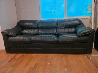 $200 for two genuine leather sofas