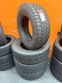 265/70R17 Toyo Open Country A/T Full Set of 4 Tires