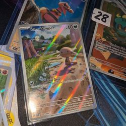 Paldean Wooper 102/094 Phantasmal Flames pokemon