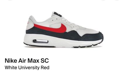 Nike Air Max SC white / University Red 9.5 / 10.5 / 11.5 & 13