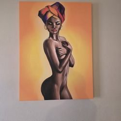 African American Woman Wall Art