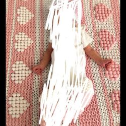 Crocheted Baby Blanket! 💯 Cotton! 