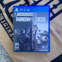 Rainbow Six Seige For The PS4