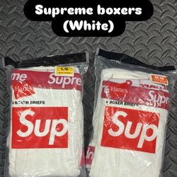 Supreme x Hanes Boxers