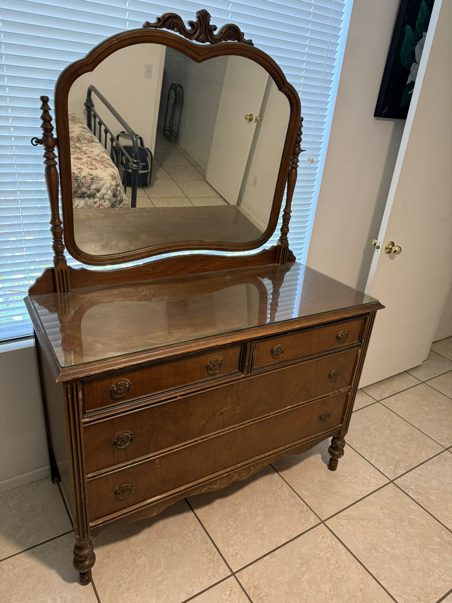 Dresser with Mirror