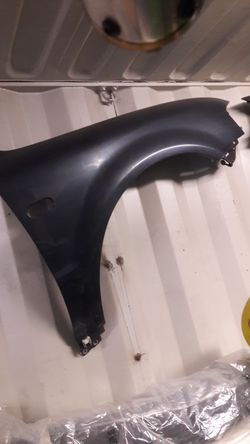 VW Passat fenders and hood