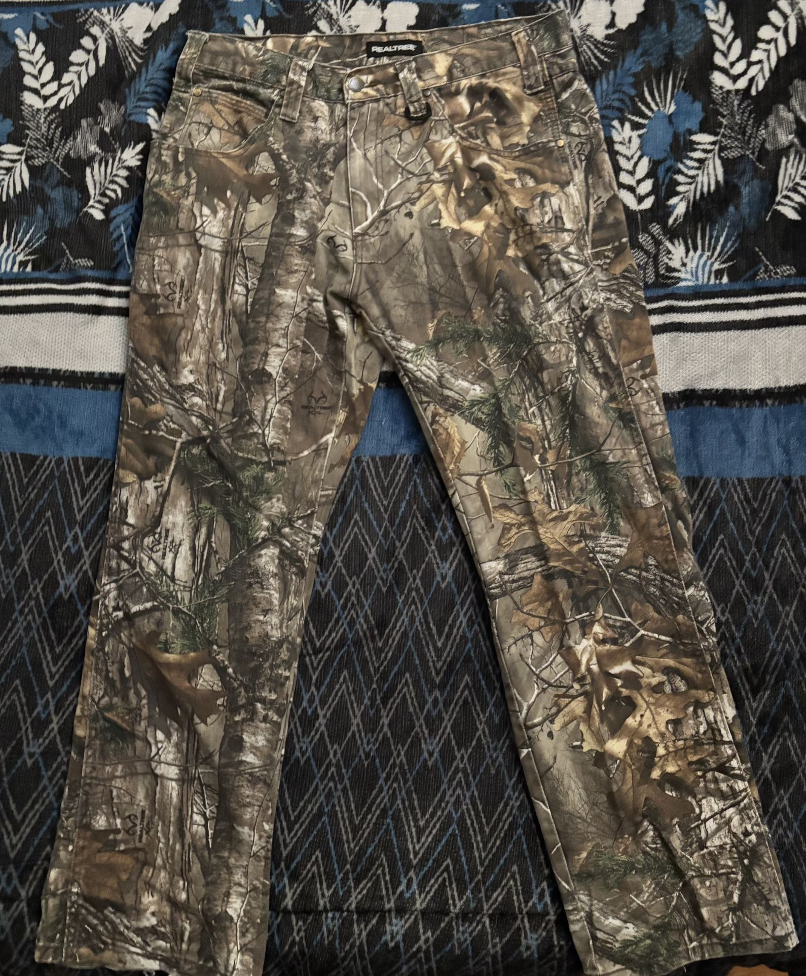 Men’s Real Tree Baggy Camo Pants