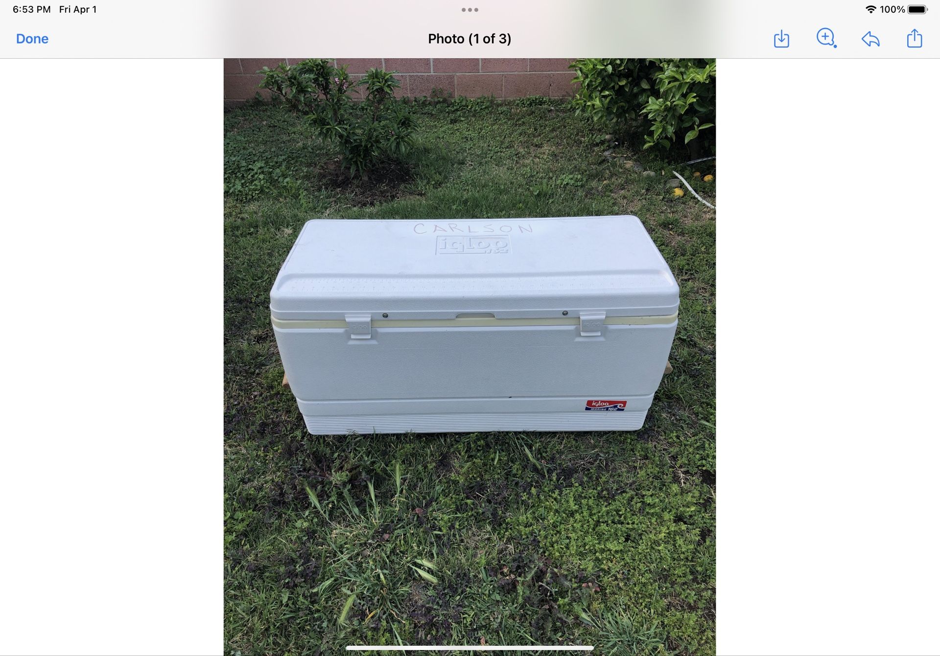 Igloo Marine , 162 QT