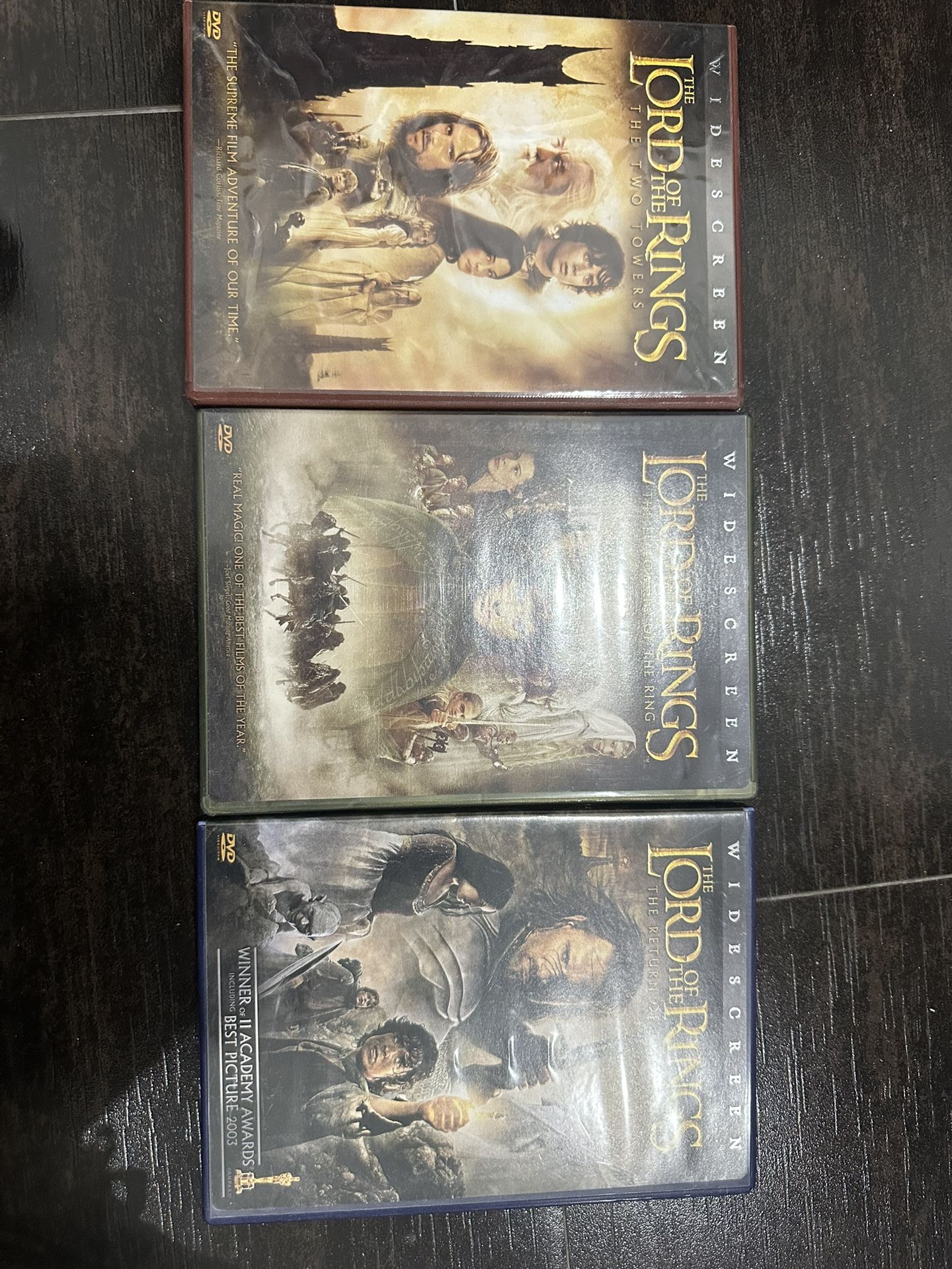 Lord Of The ring Movies DVD.