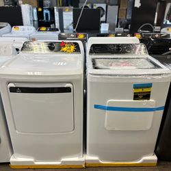 Frigidaire Washer & Dryer Read Description (Take It Home In Payments/Llevalo A Casa En Pagos)