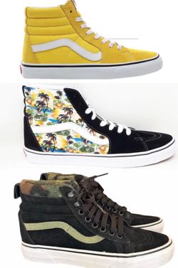 Vans Sk8-Hi Shoes - Sizes 9.5-10 - Prices Vary