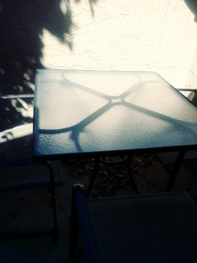 Patio set