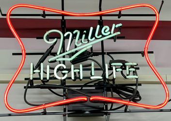Miller High Life Neon Beer Light