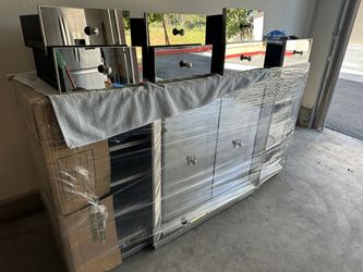 Z Gallery Mirror buffet