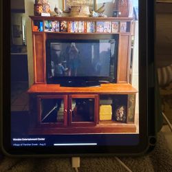 Wooden Entertainment Center