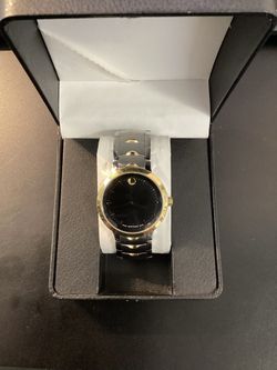 Mens Two Tone Stainless Steel Watch