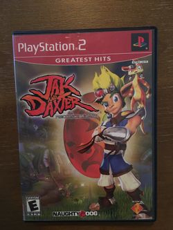 Sony PlayStation ps2 jak and daxter the precursor legacy