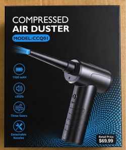 Cordless Electric Air Duster – NEW – $20