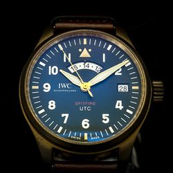 RARE IWC Pilot's Watch UTC Spitfire Edition - IW327101 - Limited Edition - 41m