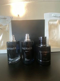 Dior Sauvage 3.4 Oz Parfum , Sauvage Cologne 3.4 Oz , Elixar 3.4