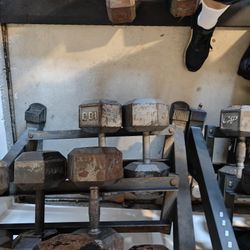 100 LB Dumbbell Pair