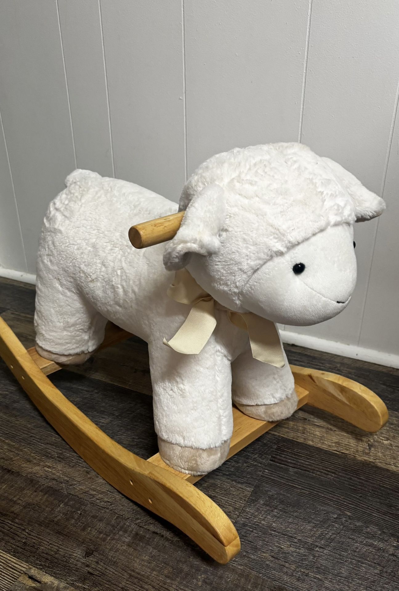 Lamb Plush Rocker