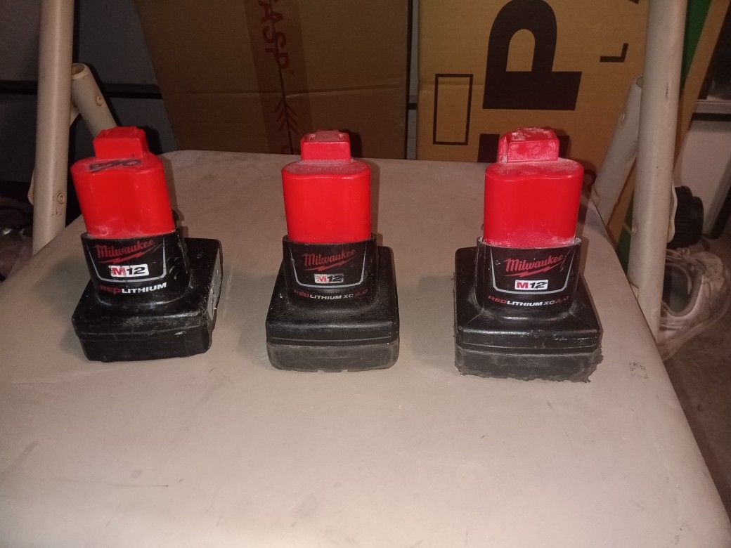 Milwaukee M12 Batteries