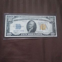 African $10 Series of 1934 A!