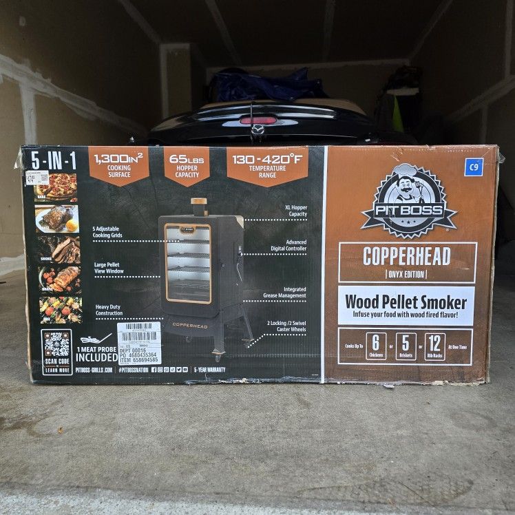 *NEW* Pit Boss Copperhead Smoker