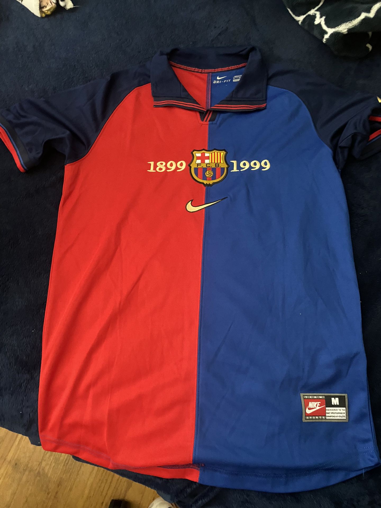 CARLOS PUYOL 100 Year Barcelona Anniversary Jersey