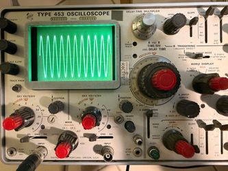 Tektronic 453 Oscilloscope - great shape and good working order