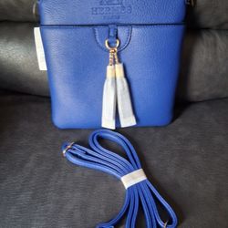 Hermès Blue Crossbody Bag With Strap 