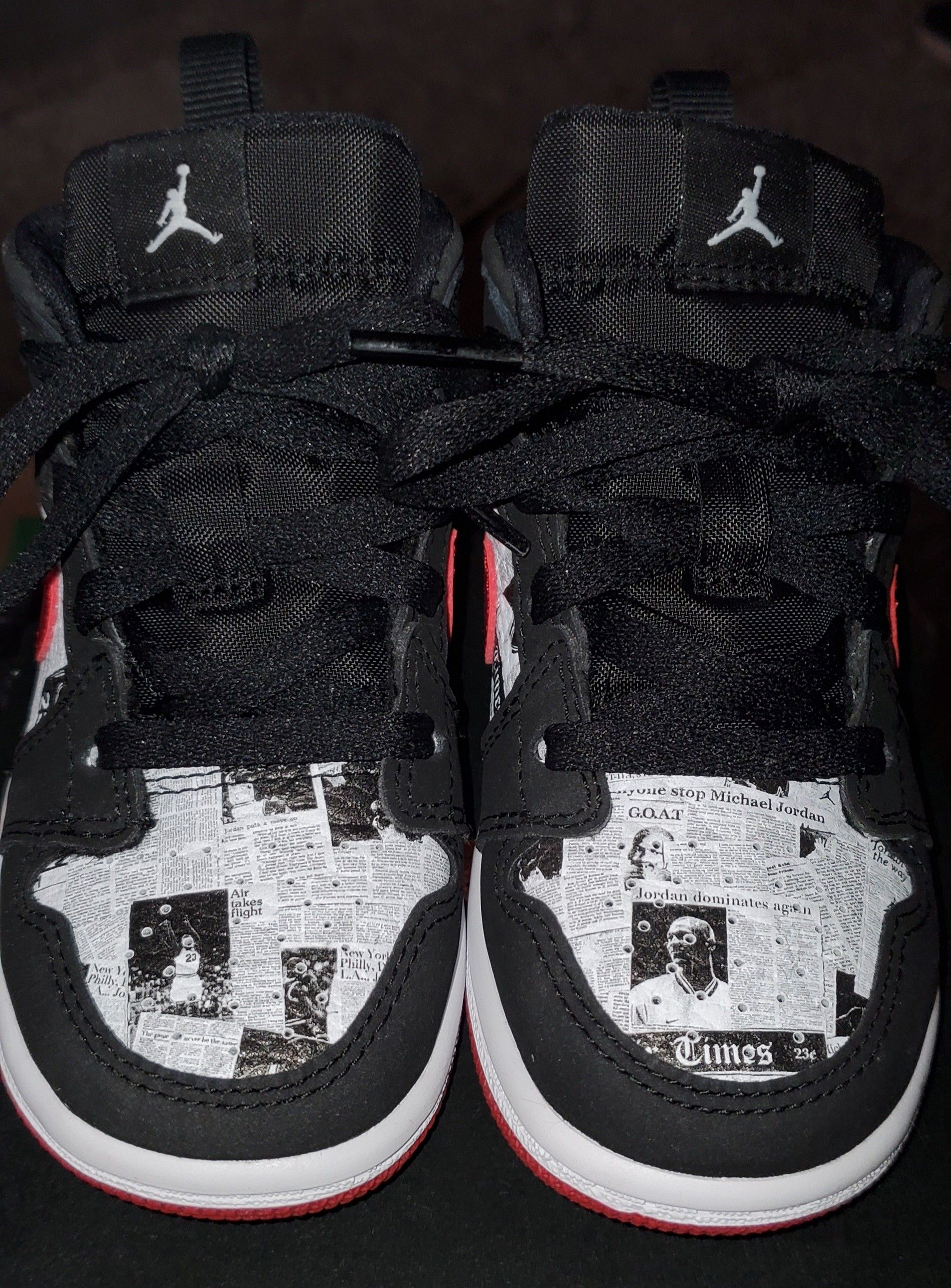 Air Jordan Mid Newspaper