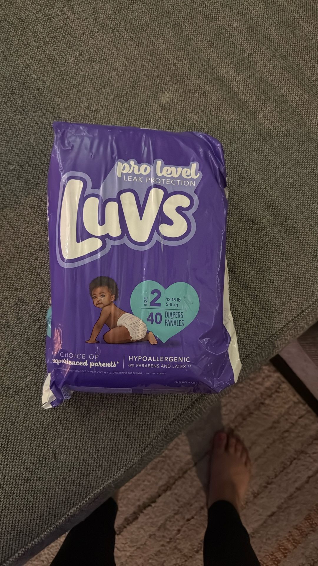 Luvs Size Two Diapers