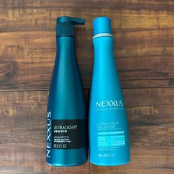 NEXXUS ULTRALIGHT  Smooth Shampoo And Conditioner; FRIZZ DEFLECTOR: 13.5 Each (2 For $20)