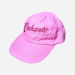 Carhartt Pink Girls Signature Canvas Hat