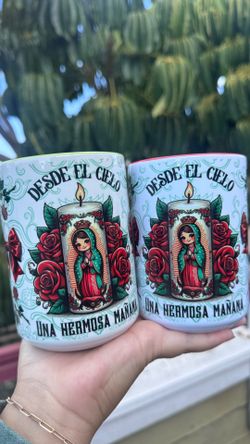 Virgin Mary mugs