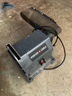 Porter cable belt sander disc sander