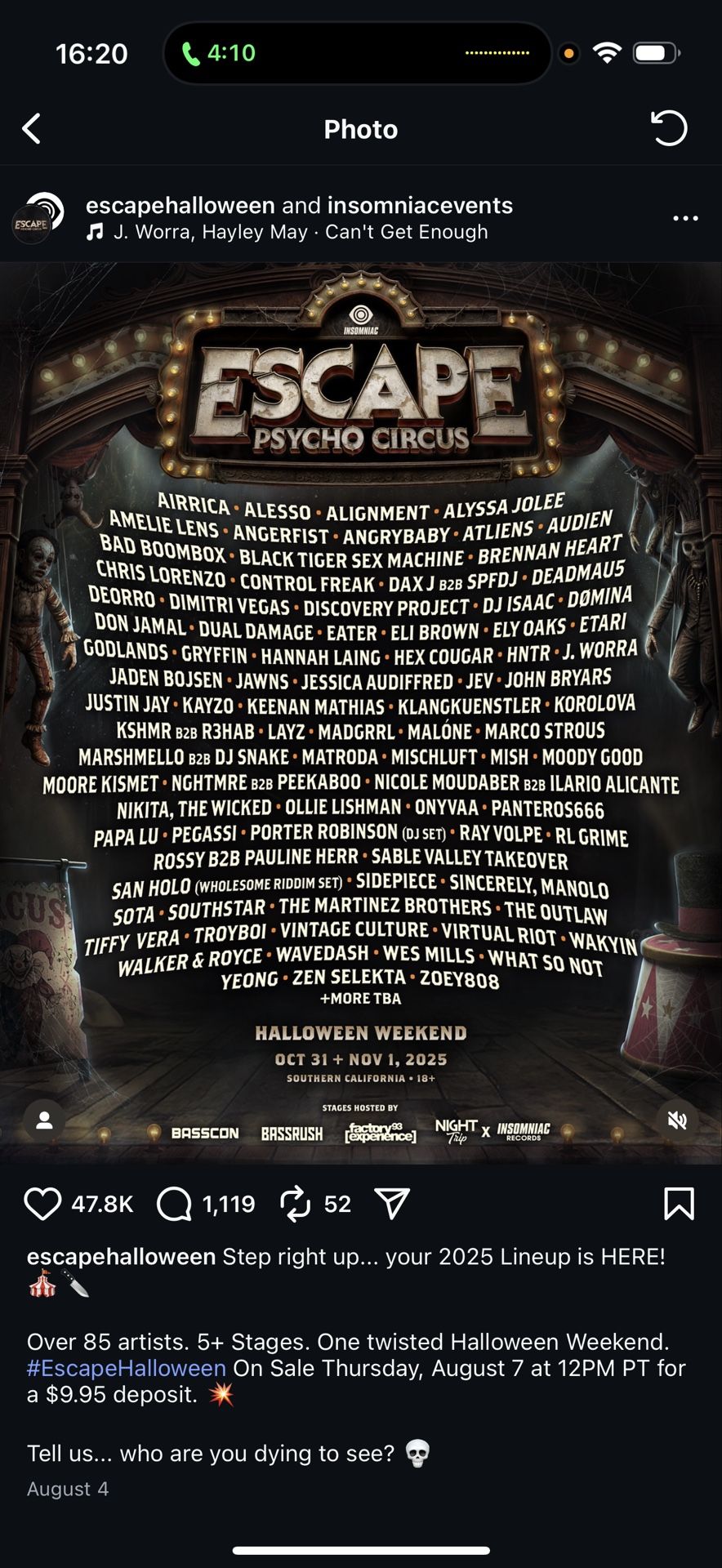 ESCAPE 2025 2 DAY GA PASS