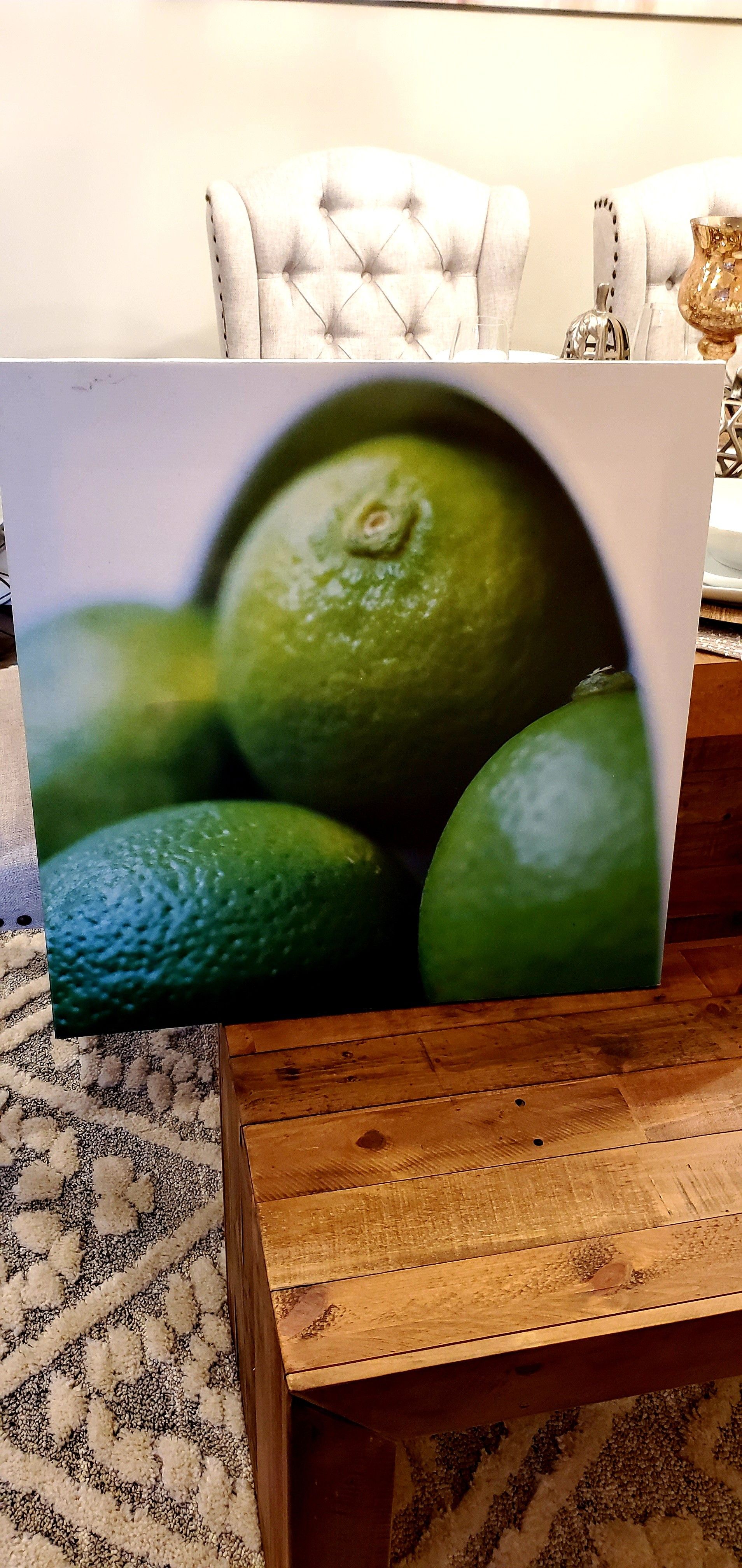 wall art/ Wall decor lemon ๐ 23" x23"