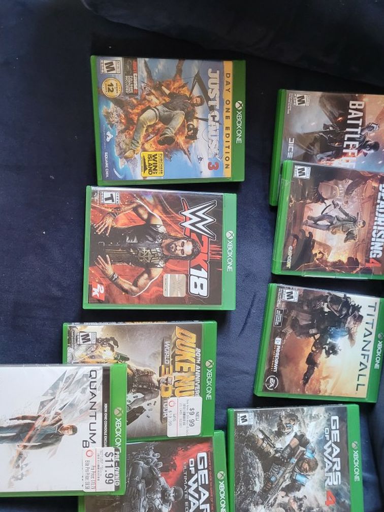 Xbox One Games Lot