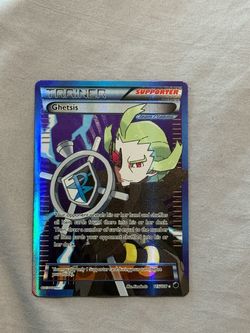 Pokemon card Ghetsis holographic trainer