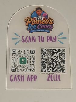 Custom QR code signs