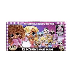 LOL Surprise OMG Movie Magic Studios With 70+ Surprises 12 Dolls Included